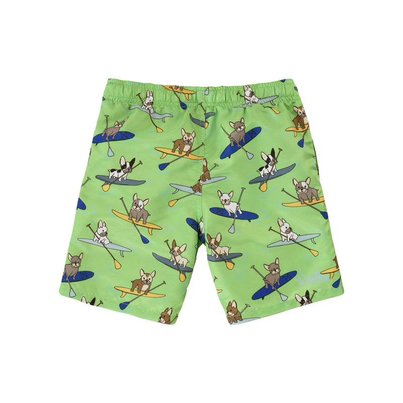 boys magic print beach shorts|magic-pups