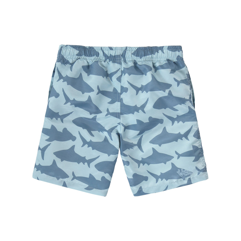 boys magic print beach shorts|magic-sharks