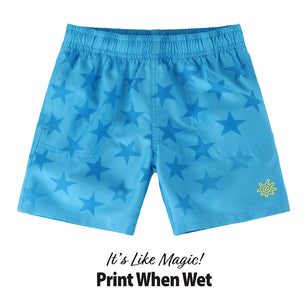 Boy Swim Shorts in Watercolor Stripe – Funk's Wooden Wonders