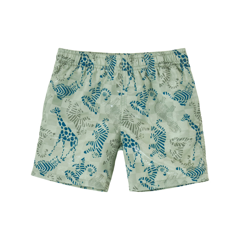 boys magic print beach shorts|magic-zoo