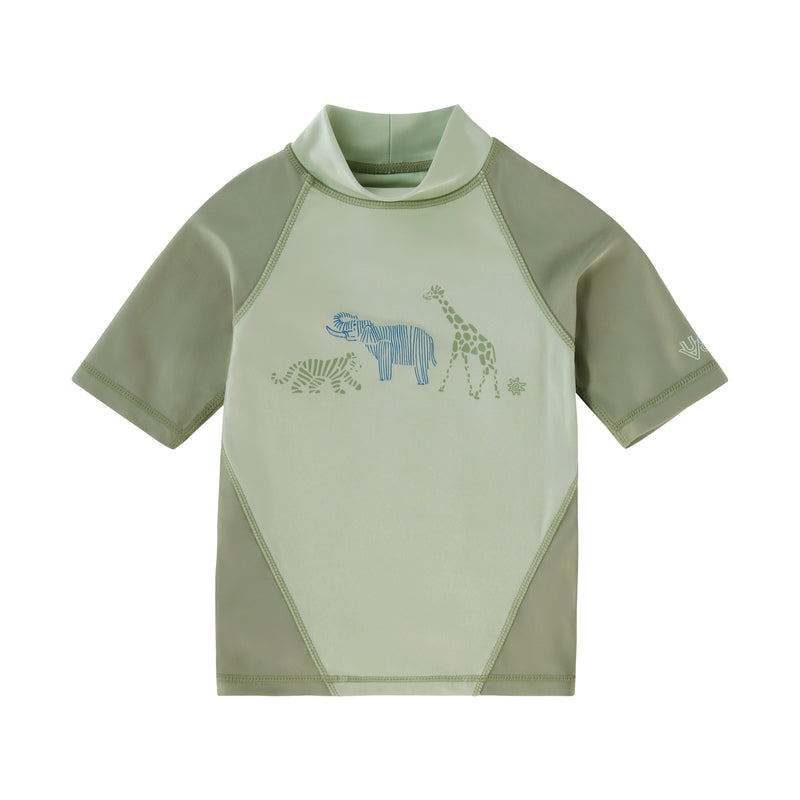 boys short sleeve sun and swim shirt|zoo-parade
