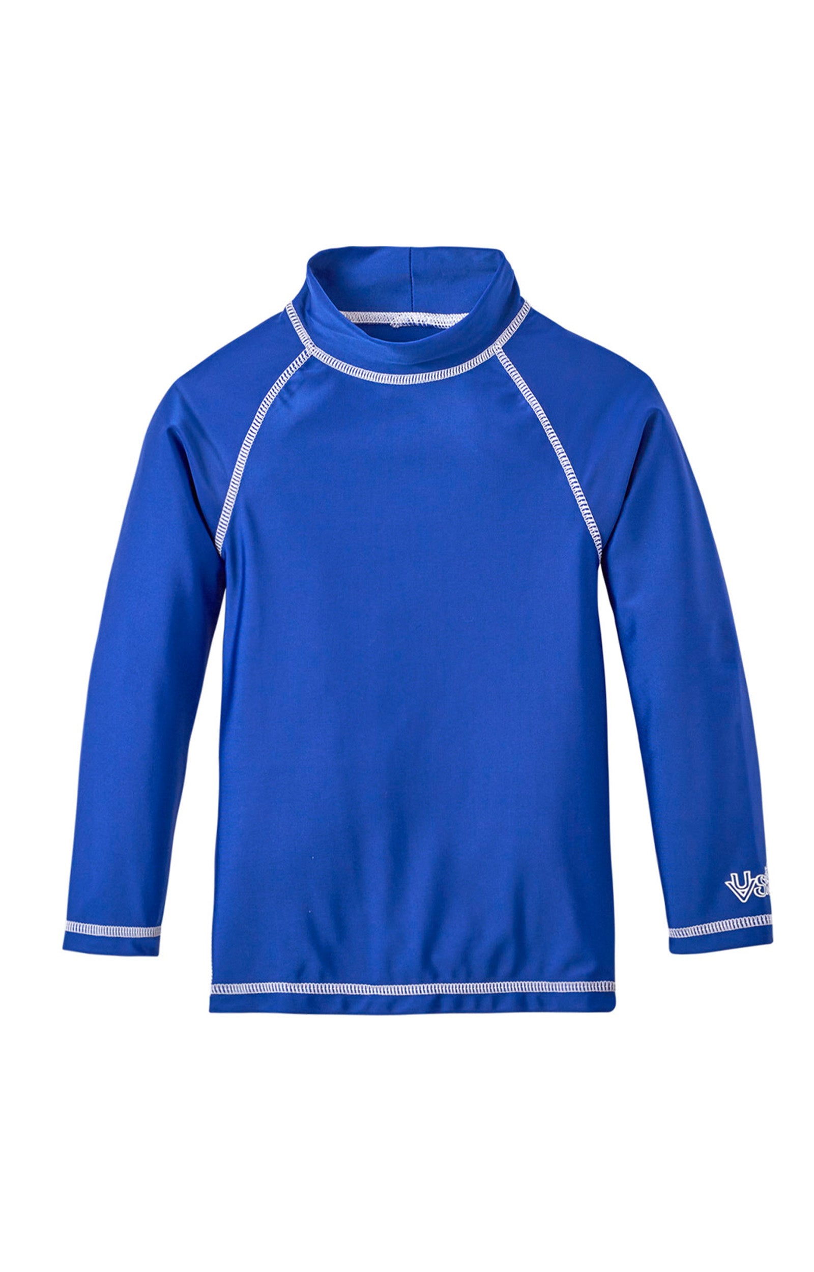 Kid's long sleeve swim shirt in navy|navy