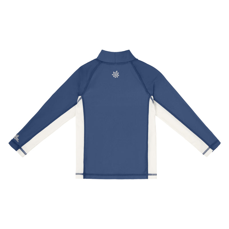 thumbnail image 2 of Vapor Apparel Youth Upf 50+ Uv Sun Protection Solar Long Sleeve Rash Guard Swim Shirt Water Blue X Large 2 of 13