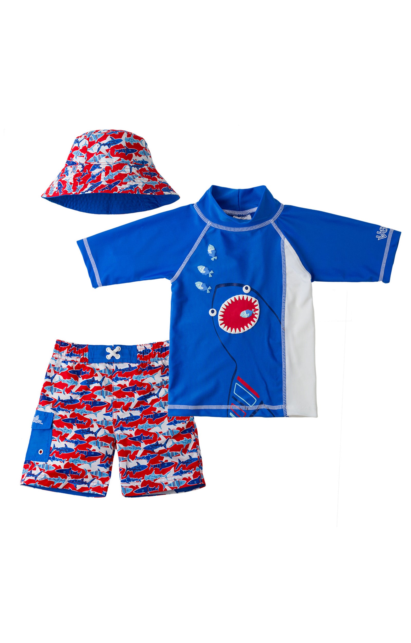 Boy's 3PC Sun & Swim Set