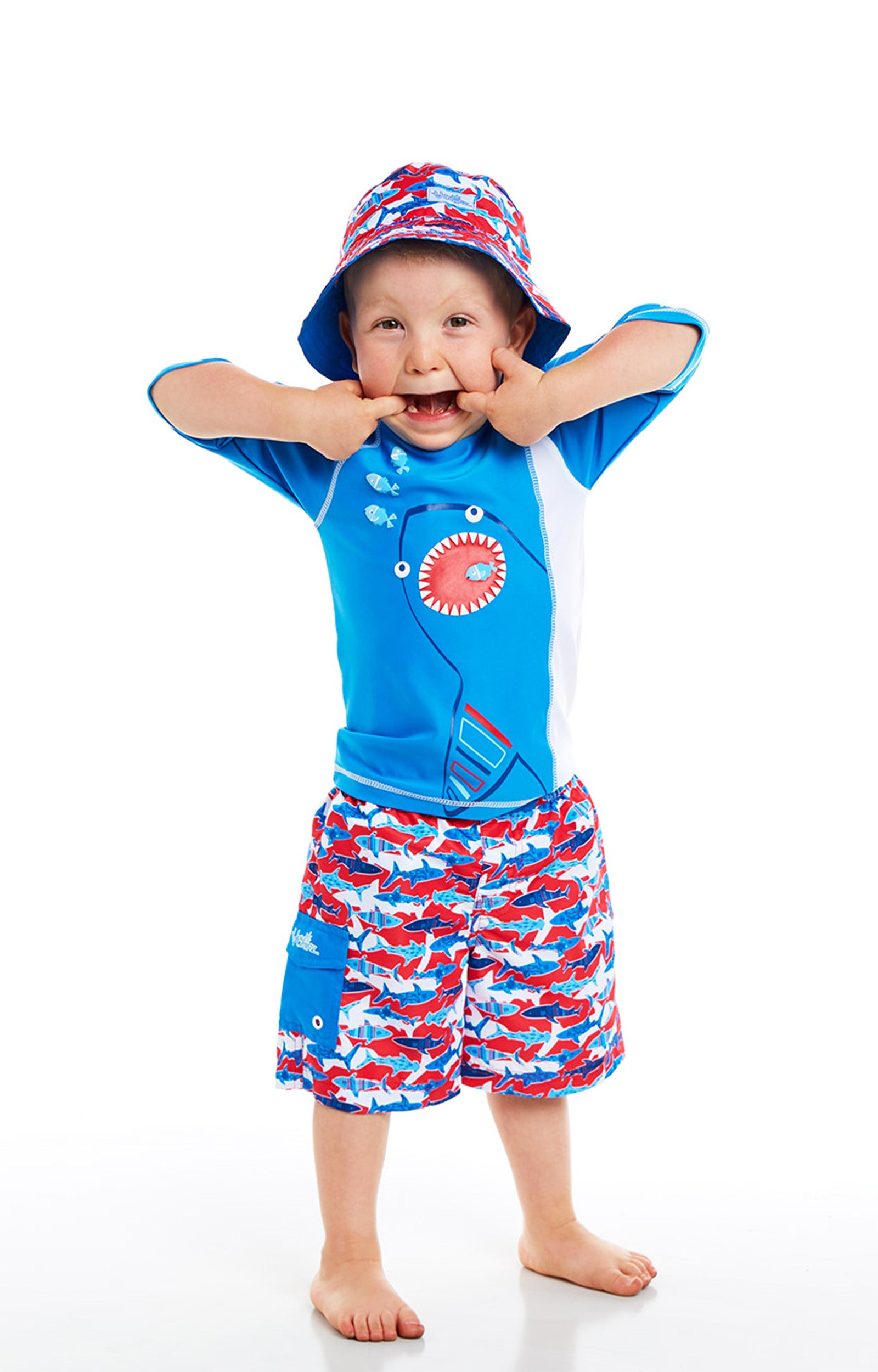 Boy's 3PC Sun & Swim Set