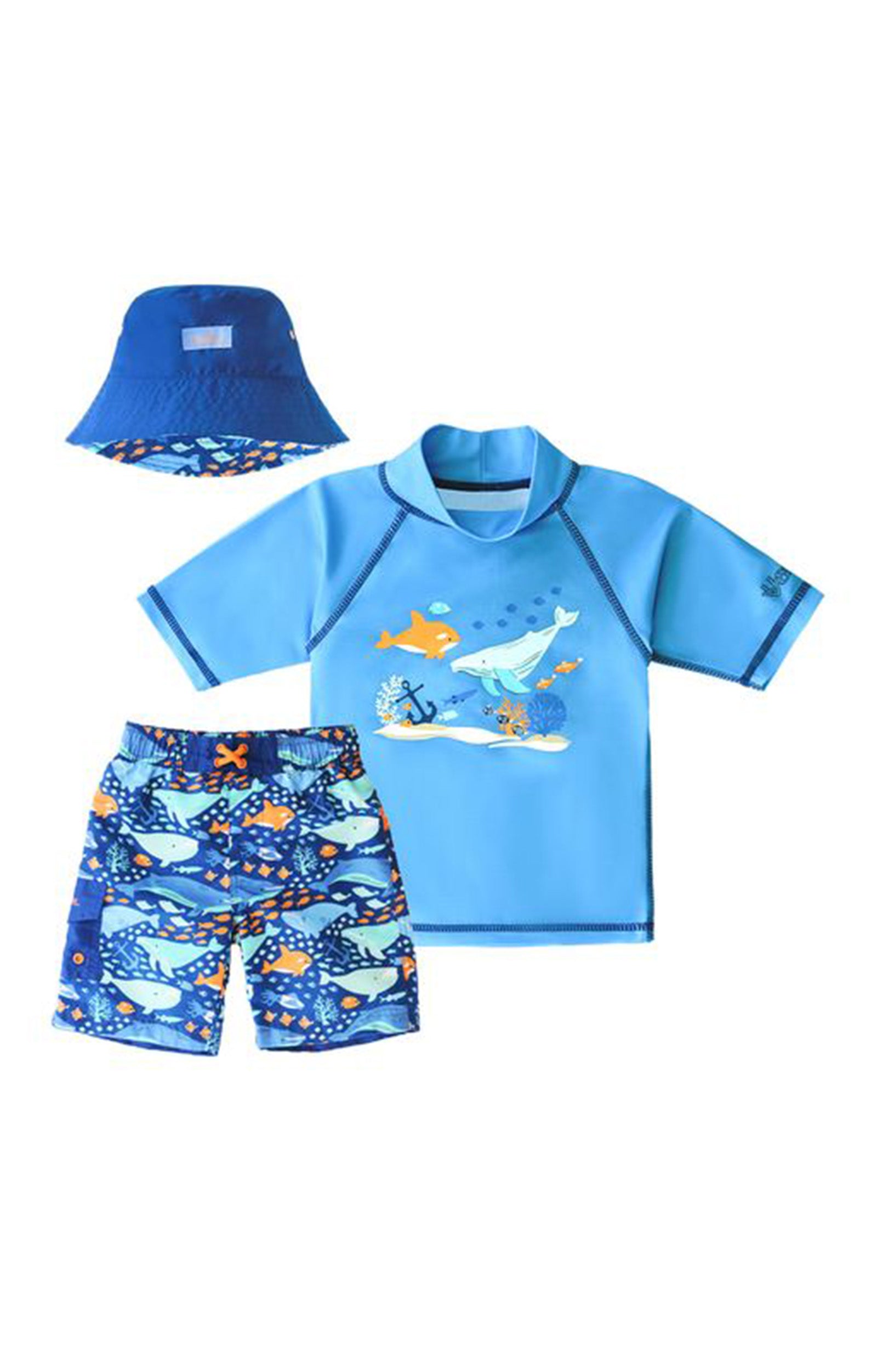 Boy's 3PC Sun & Swim Set