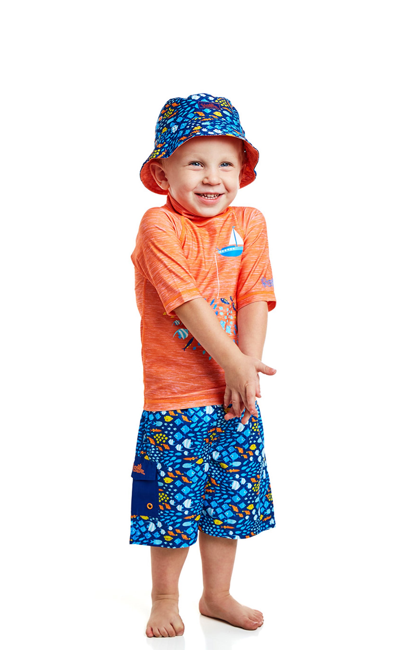 Boy's 3PC Sun & Swim Set