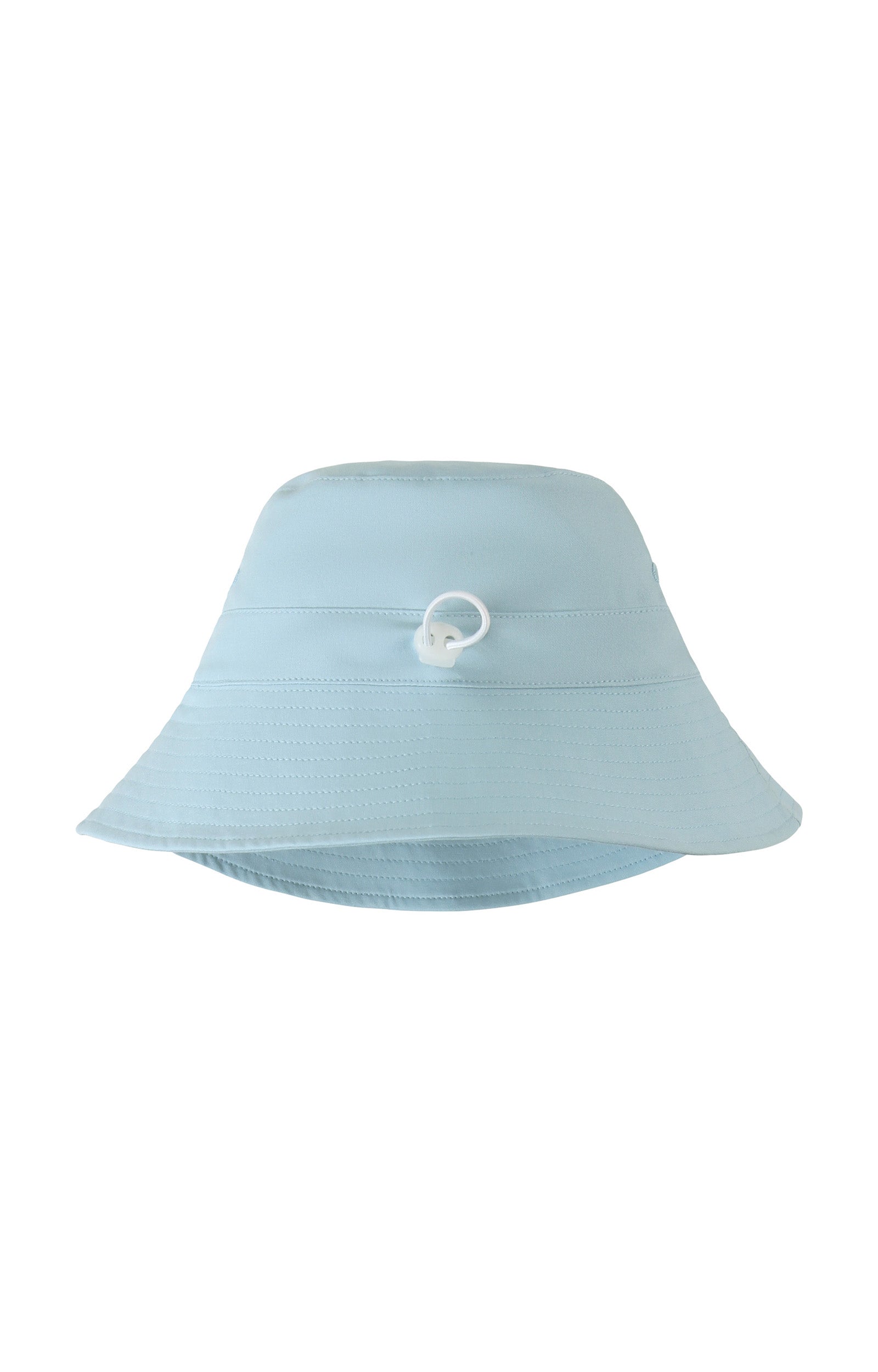 back view of boys adjustable bucket hat|aquamarine