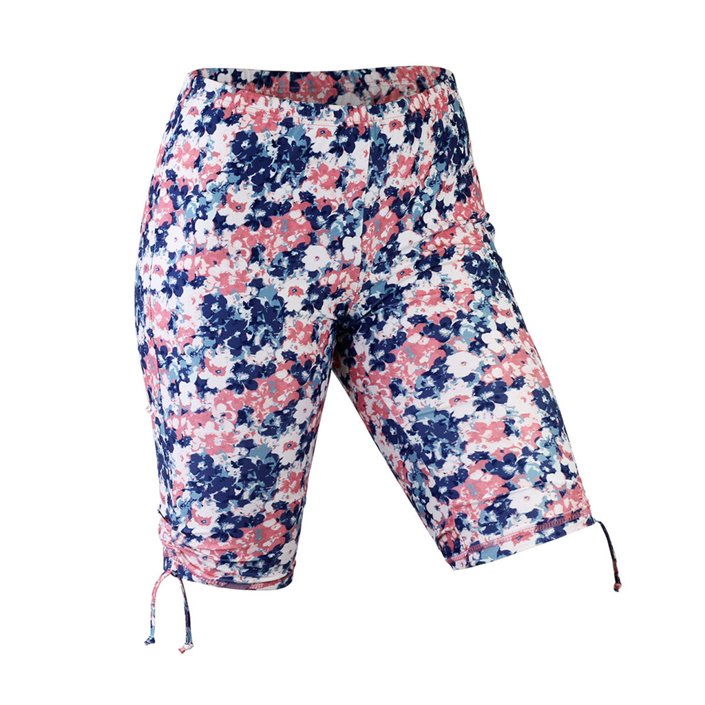 Women s Long Swim Shorts Certified UPF 50 UV Skinz