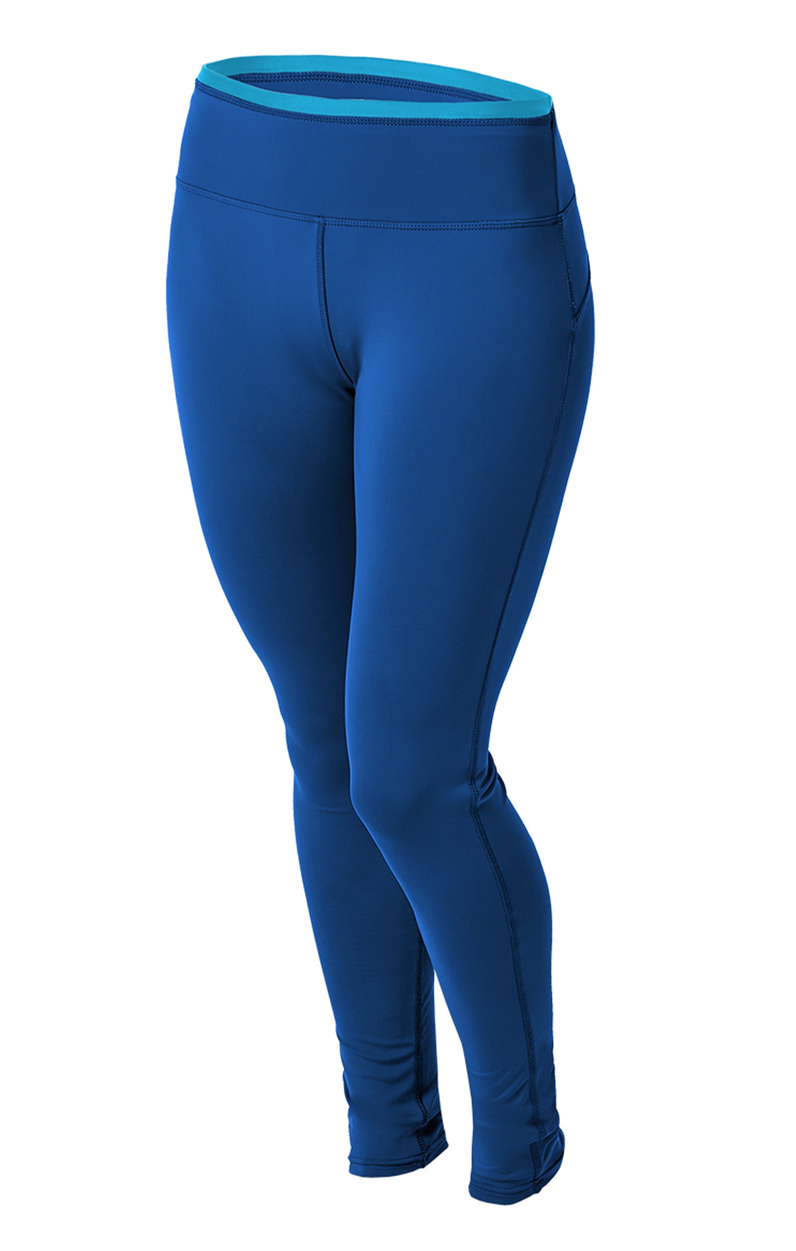 Women's Active Sport Swim Tights in Navy Blue|navy-blue