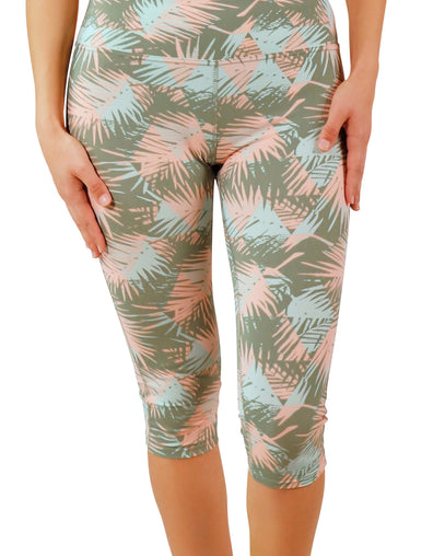 womens active sport swim capris|bermuda-tropics