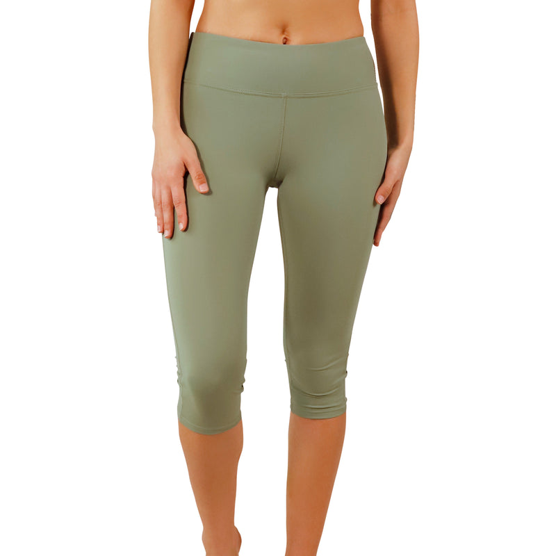 womens active sport swim capris|lily-pad
