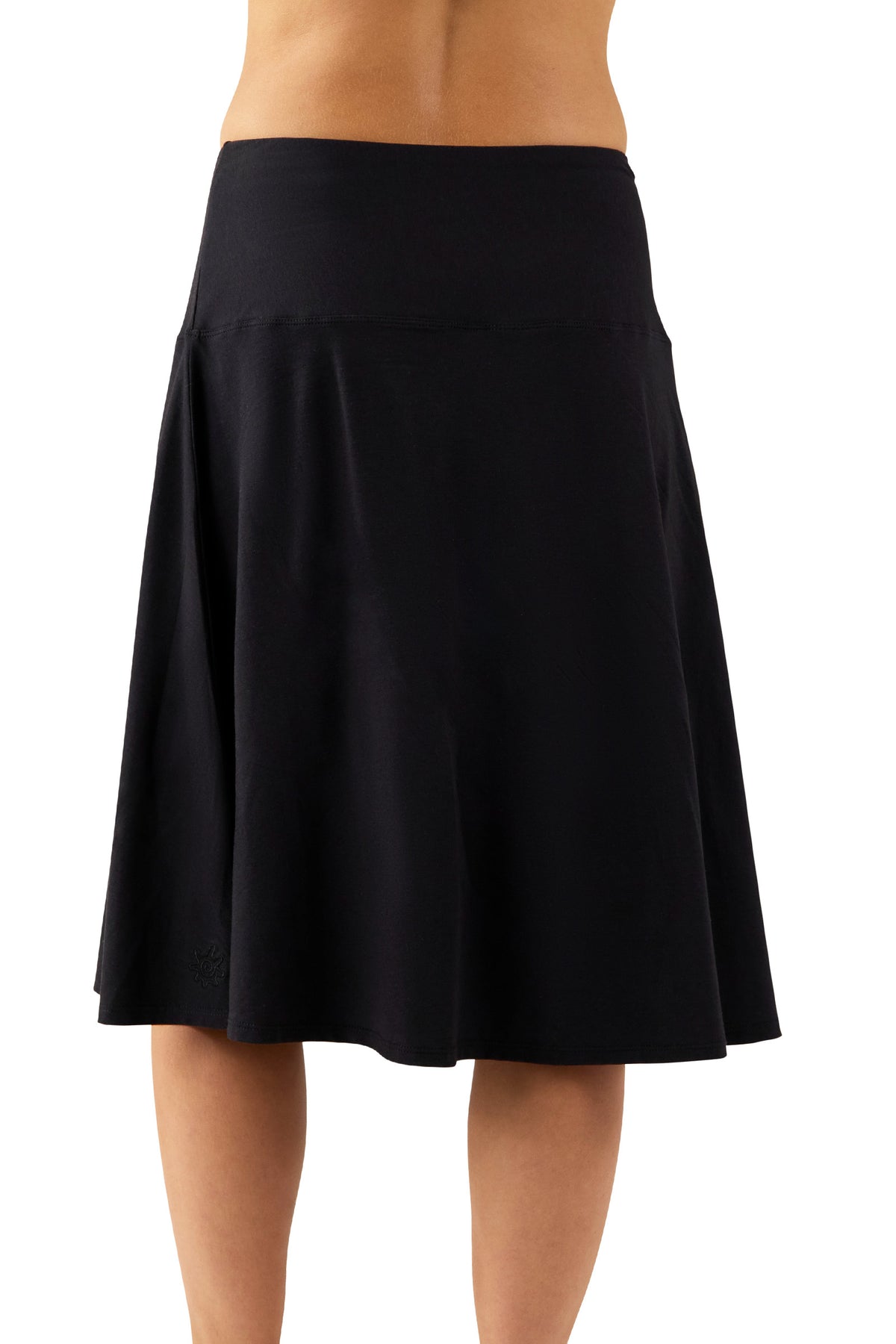 Women's Knee Length UPF Swing Skirt