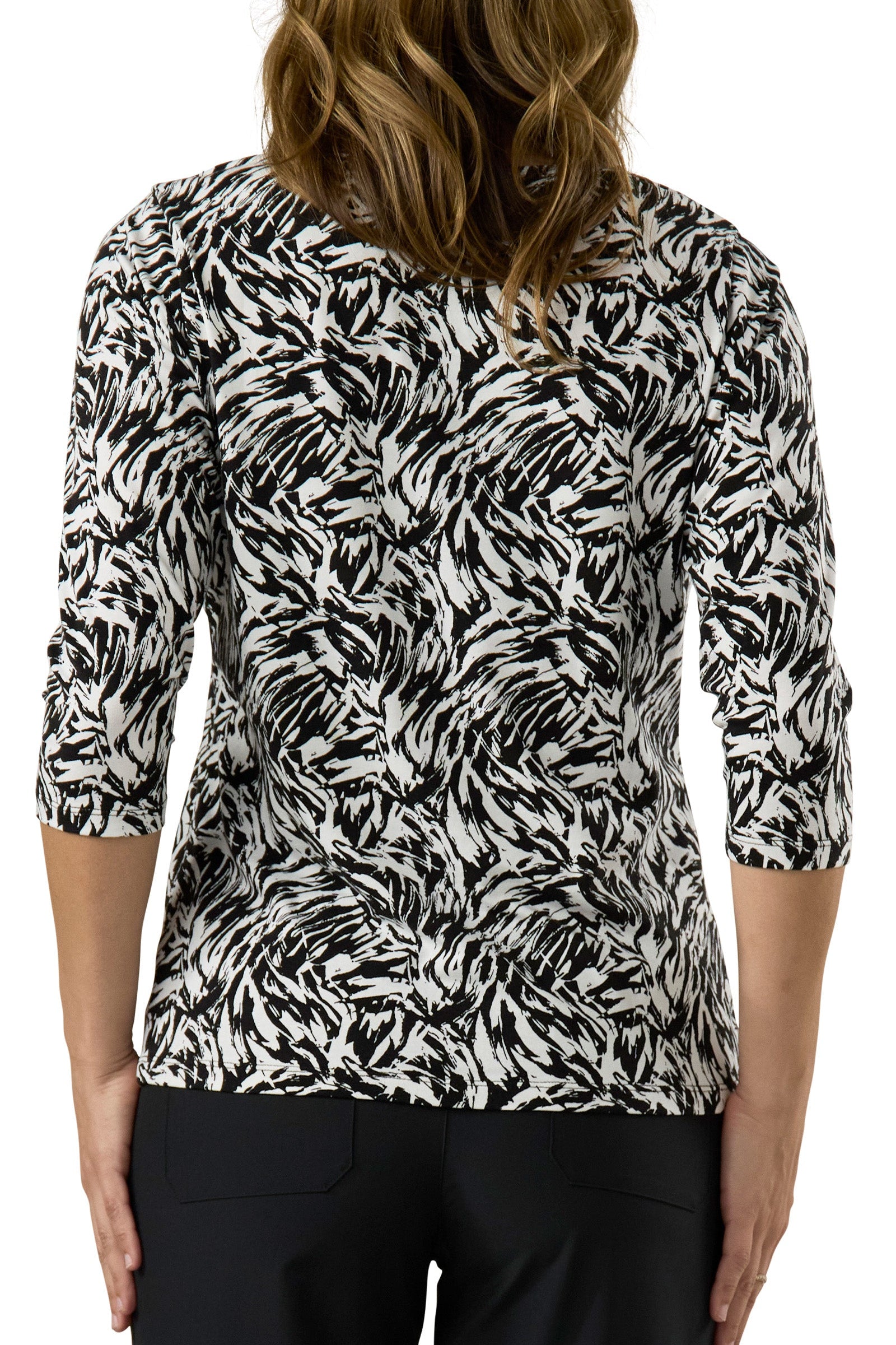 Women's 3/4 Sleeve Scoop Neck R&R Tee