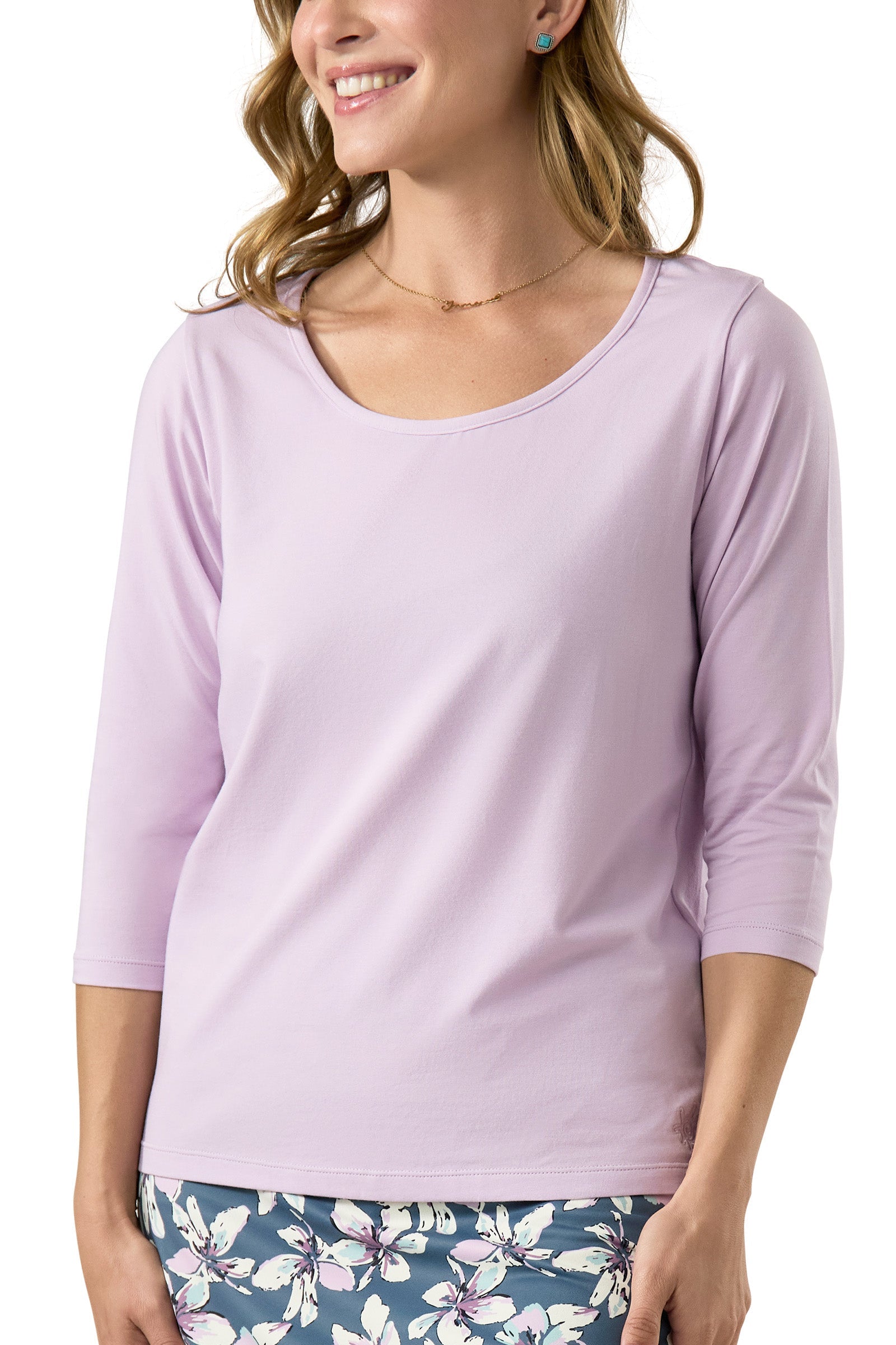 Women's 3/4 Sleeve Scoop Neck R&R Tee