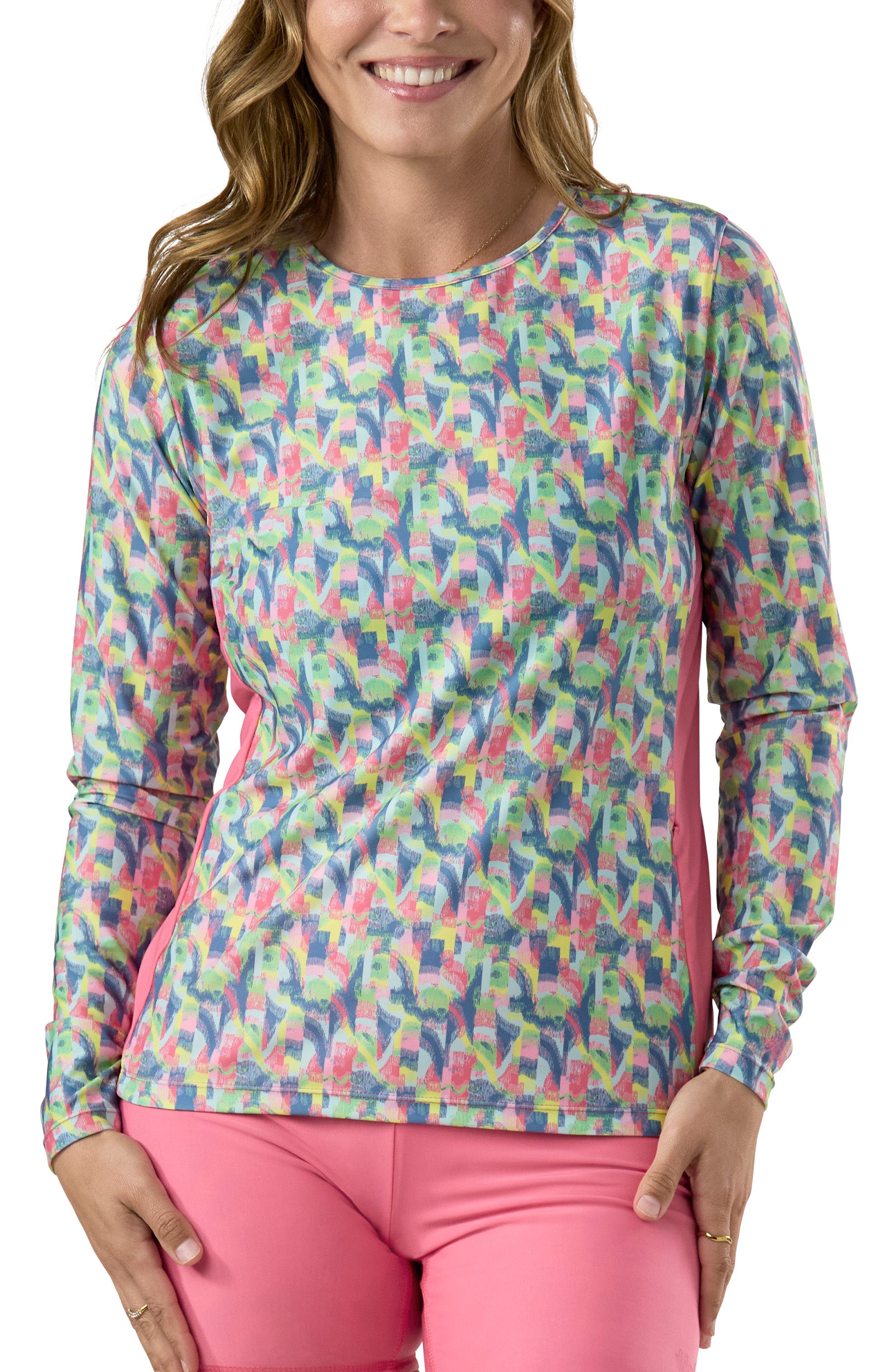 Women's Long Sleeve Crew Sun & Swim Shirt