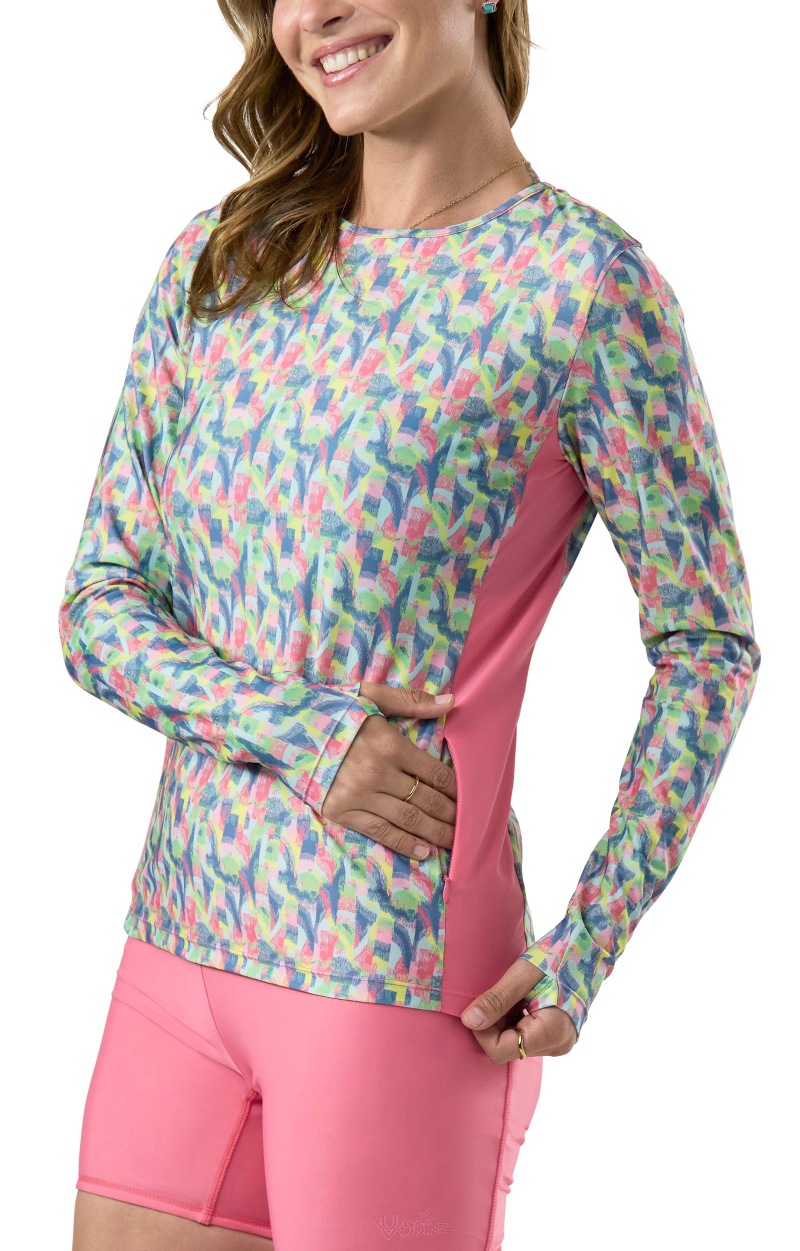 Women's Long Sleeve Crew Sun & Swim Shirt