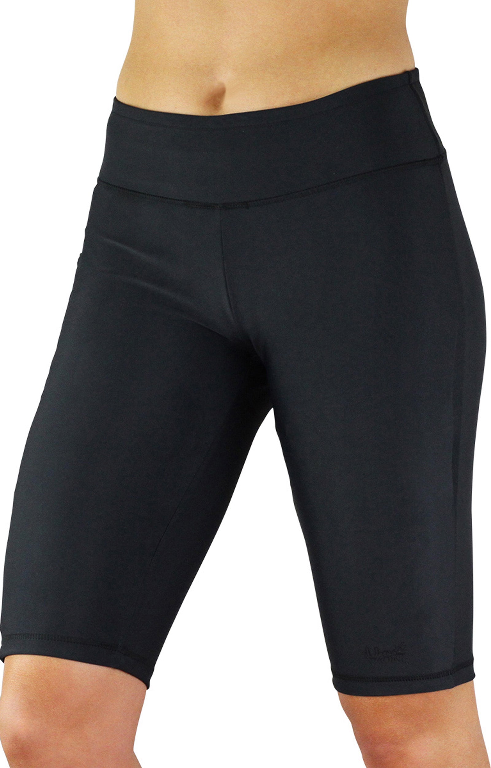 Women's active swim jammerz in black|black