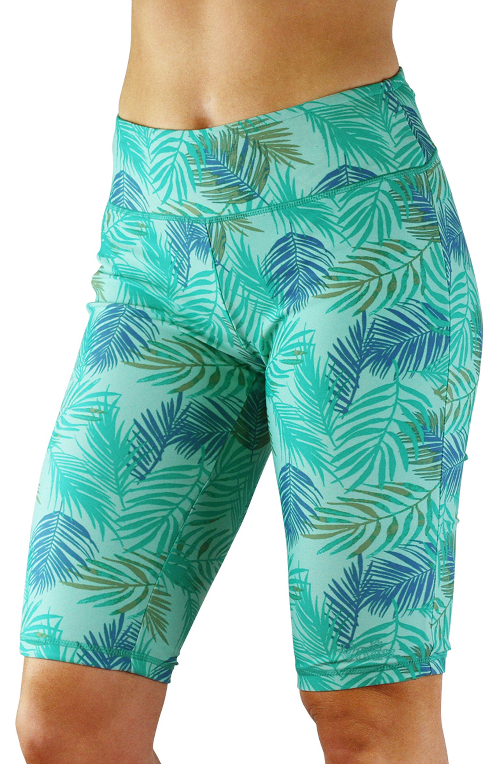 Women's active swim jammerz in canopy breeze|canopy-breeze