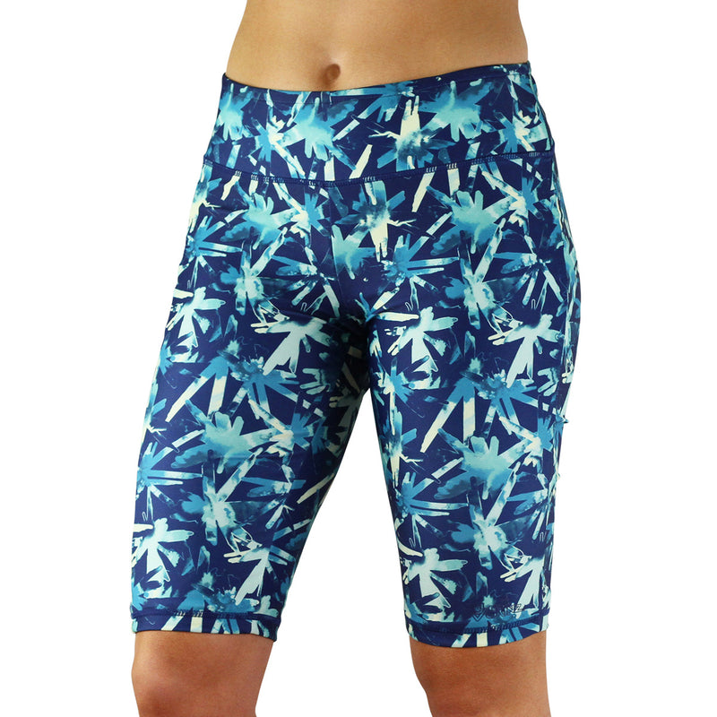 women's active swim jammerz in tie dye burst|tie-dye-burst