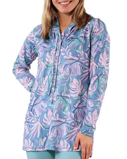 womens vacation cover up|pastel-palms