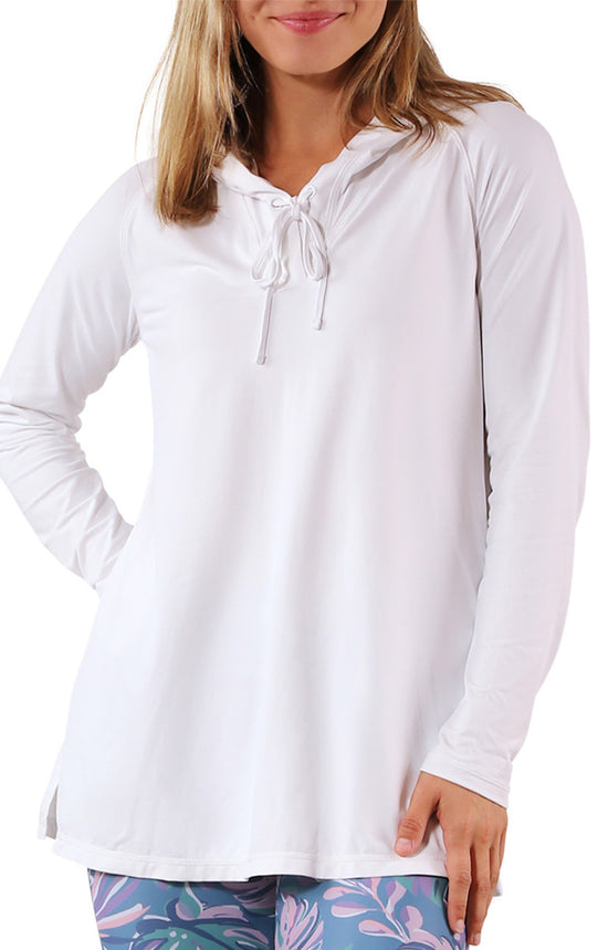 womens vacation cover up|white