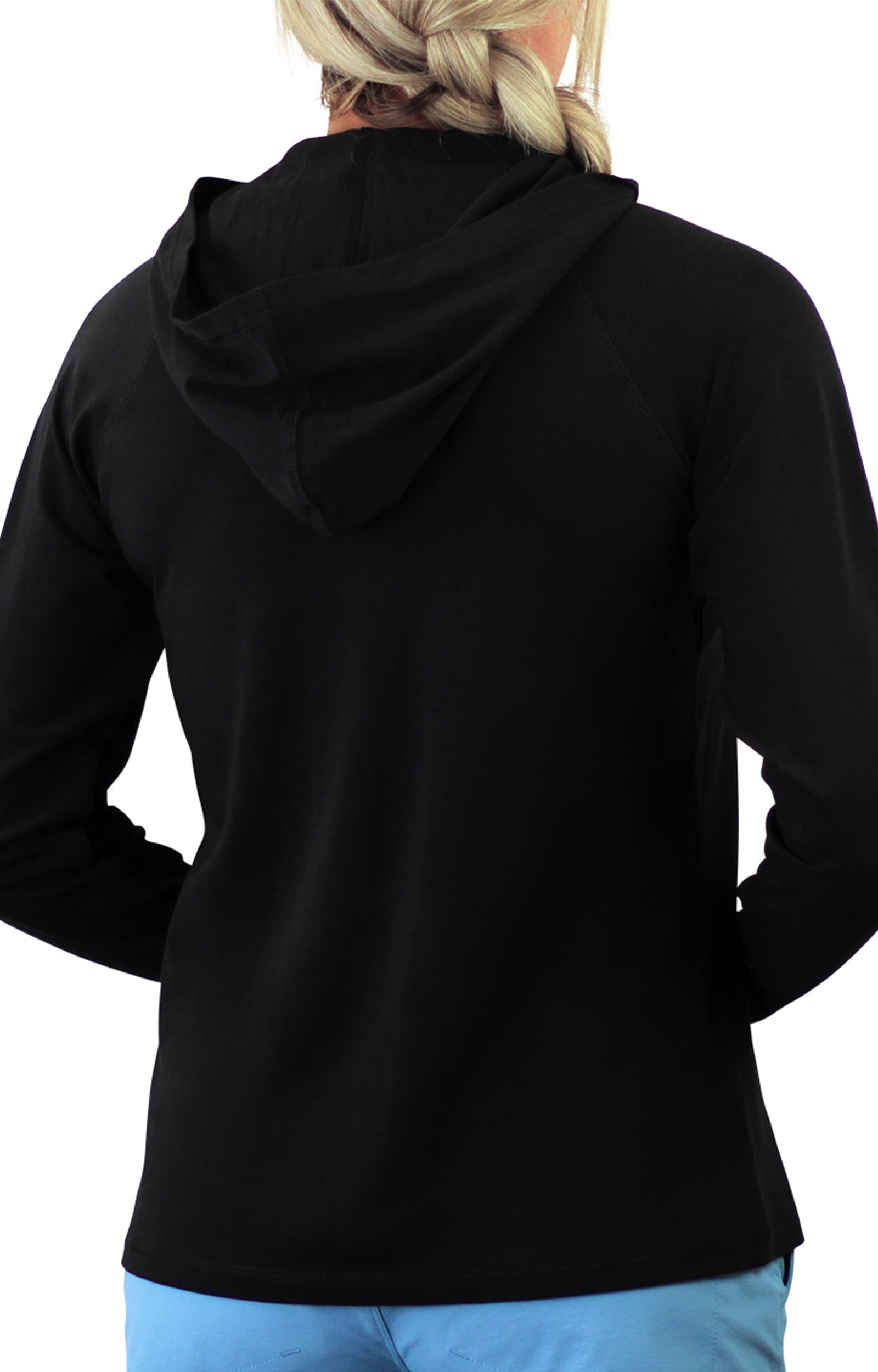 women's everyday hoodie in black|black