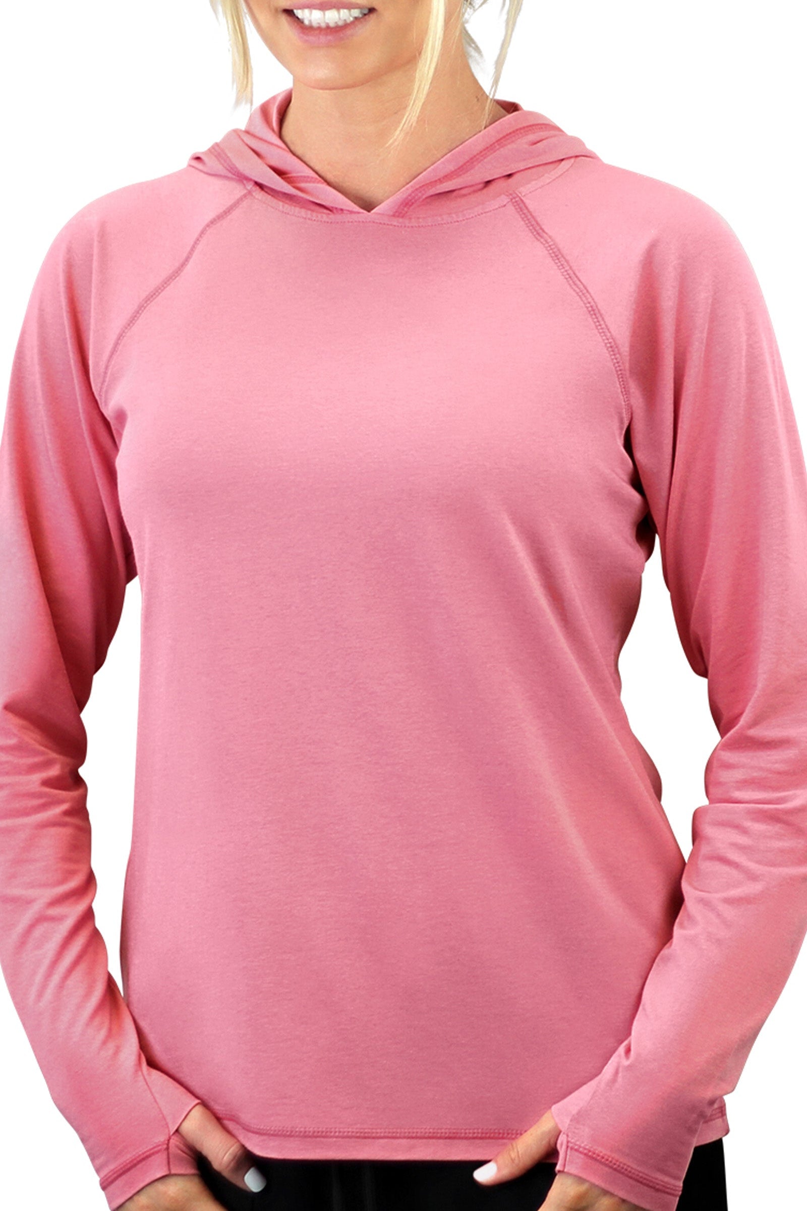 women's everyday hoodie in wild rose|wild-rose