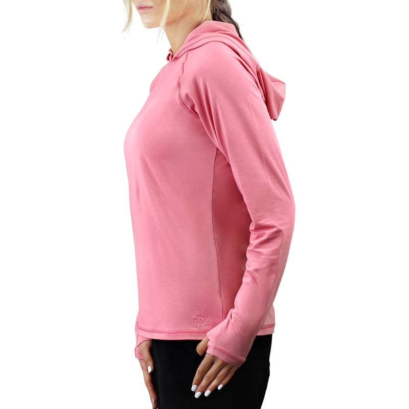 women's everyday hoodie in wild rose|wild-rose