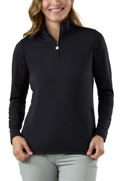 Women's Quarter Zip Vented Sun Shirt