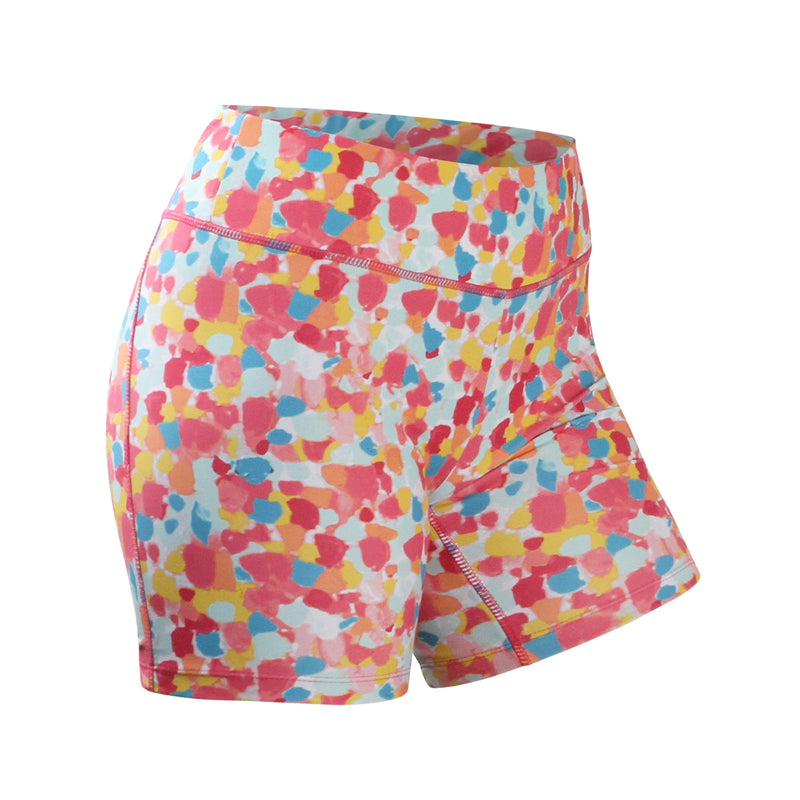 Women's Active Swim Shorts in Berry Sea Glass|berry-sea-glass