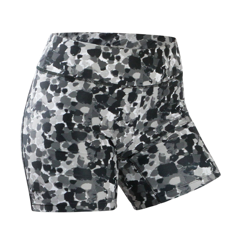 Women's Active Swim Shorts in Black Sea Glass|black-sea-glass