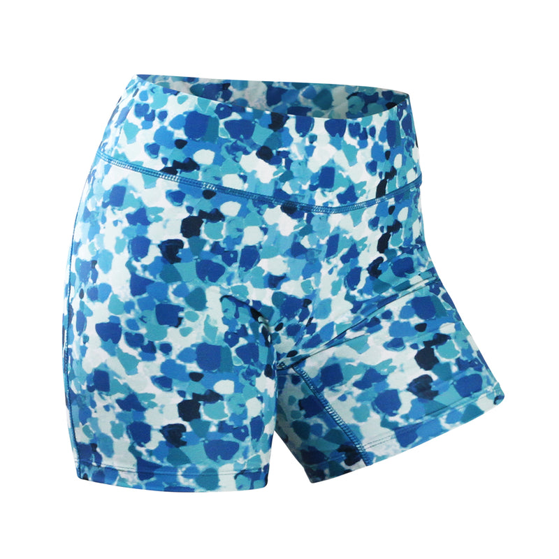 Women's Active Swim Shorts in Mykonos Sea Glass|mykonos-sea-glass