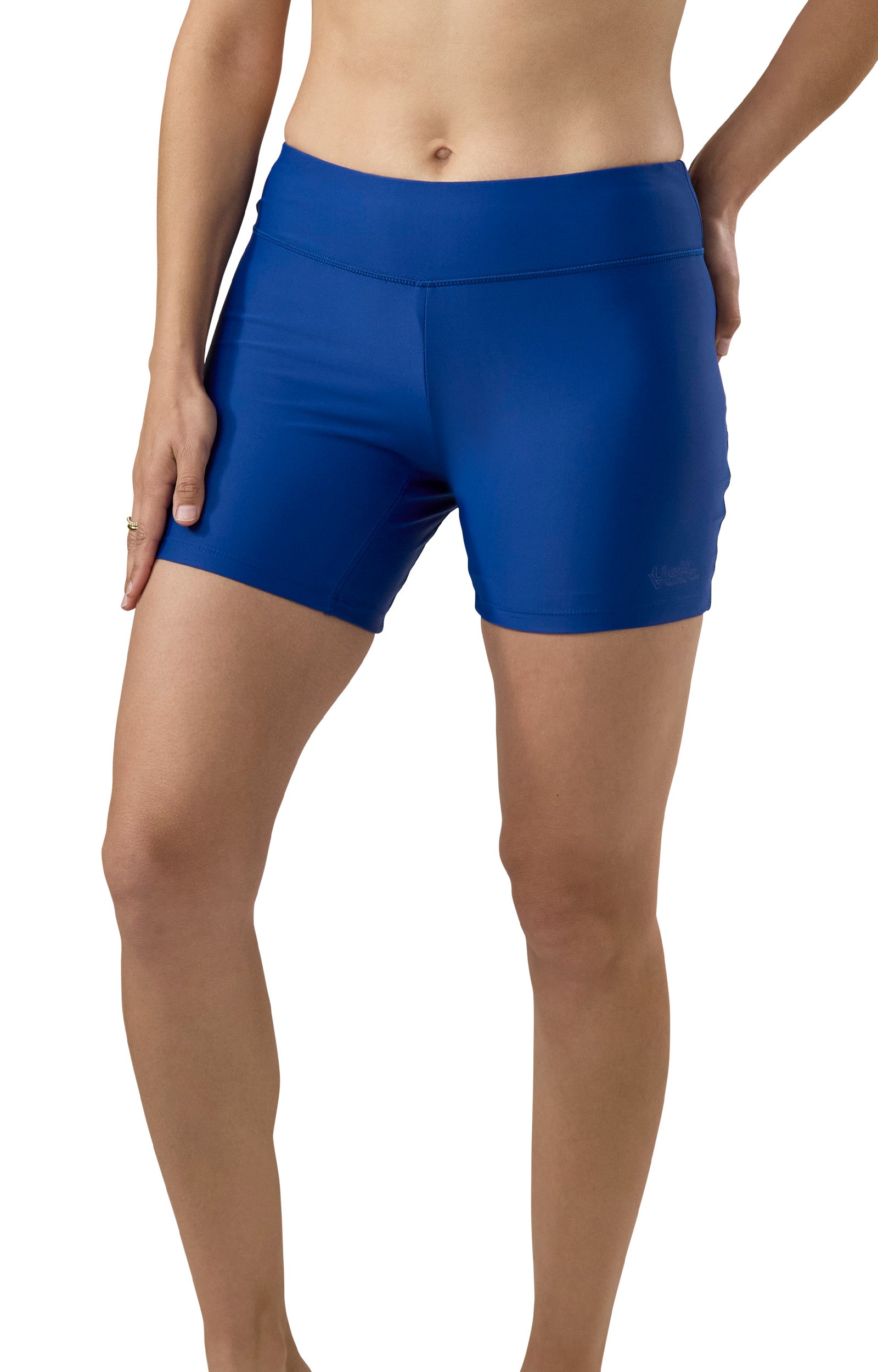 Women's Active Swim Shorts in Navy Blue|navy-blue