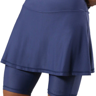 women skirted swim jammerz|washed-navy