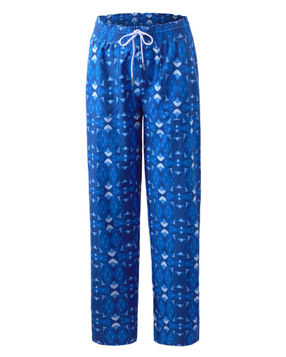 Women's Lounge Pants in Navy Blue Prism|navy-blue-prism