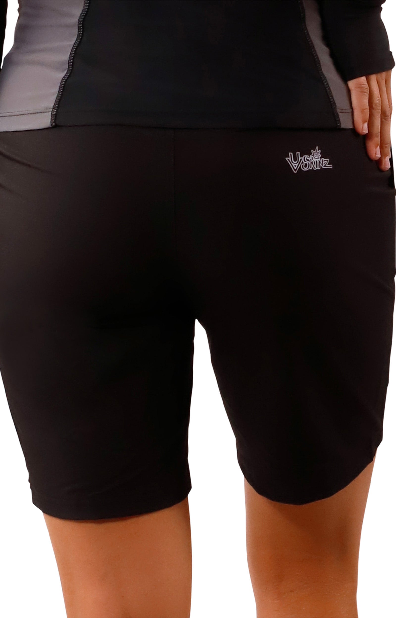 Womens board short back|black