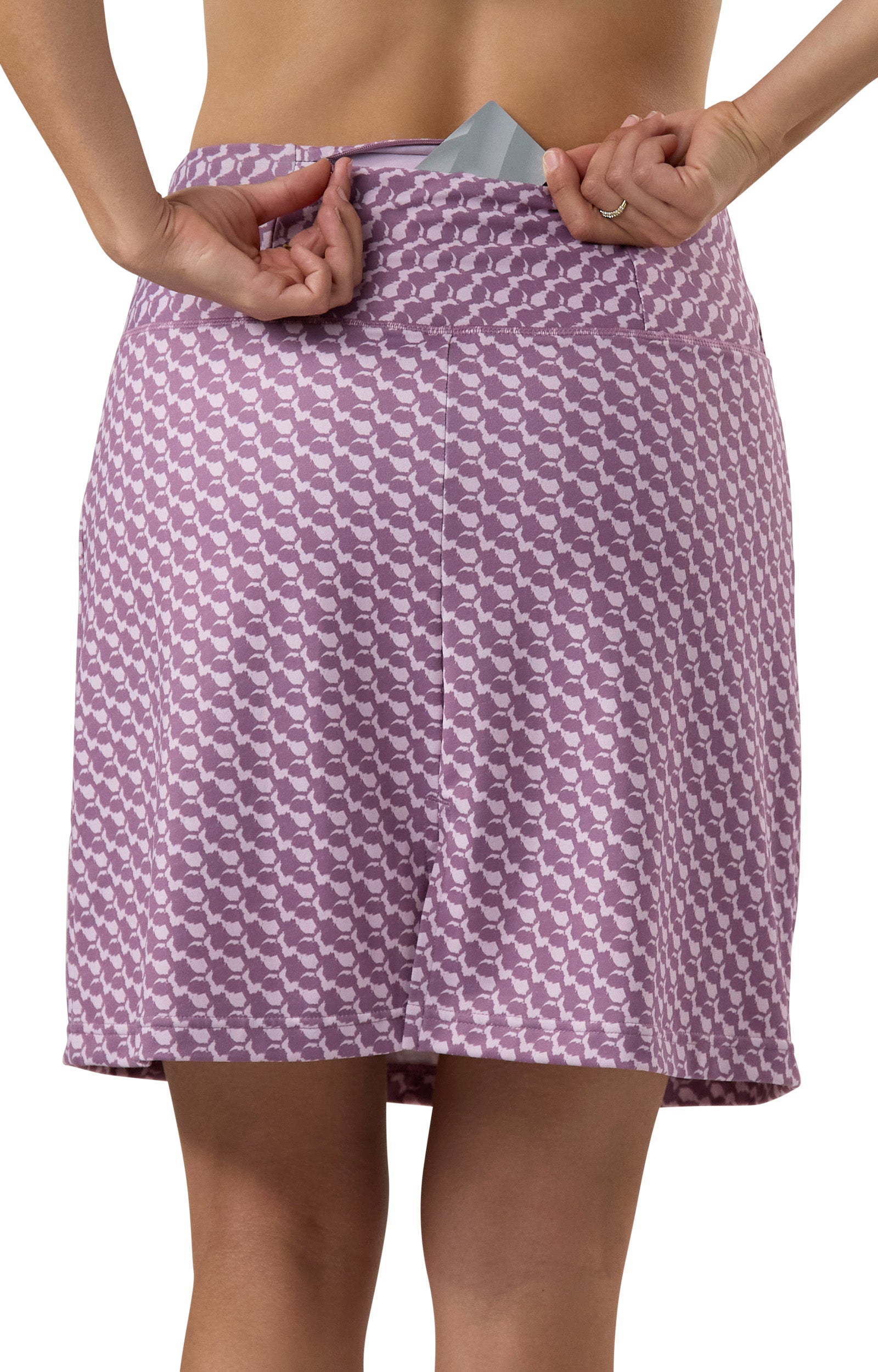 Women's Knee Length Travel Skort