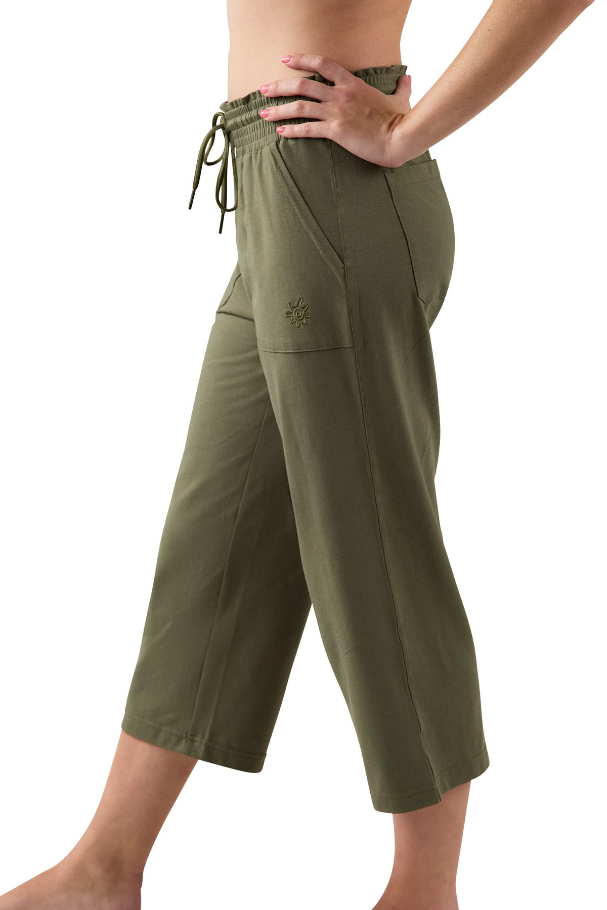 Women's Everyday Wide Leg Capris
