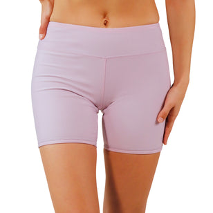 womens reversible active swim shorts in lotus|lotus-skyline