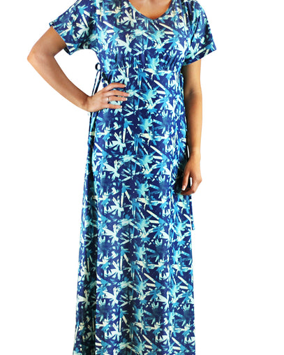 women's maxi dress in tie dye burst|tie-dye-burst