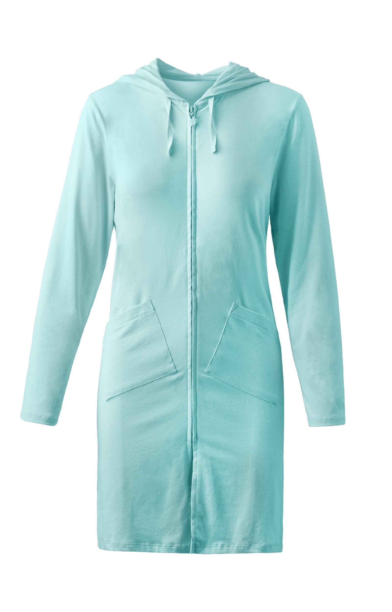women's full zip UPF 50+ jacket|beach-glass