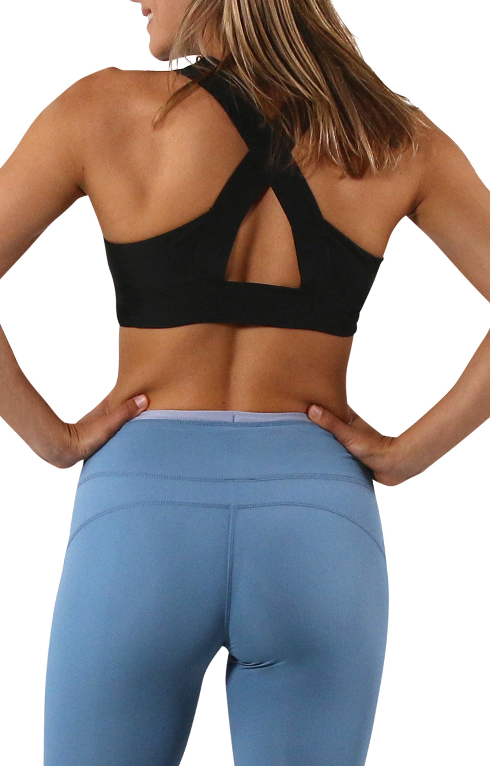 Women's Active Swim Bra in Black|black