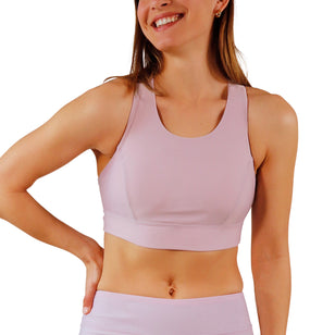 womens active swim bra in lotus|lotus