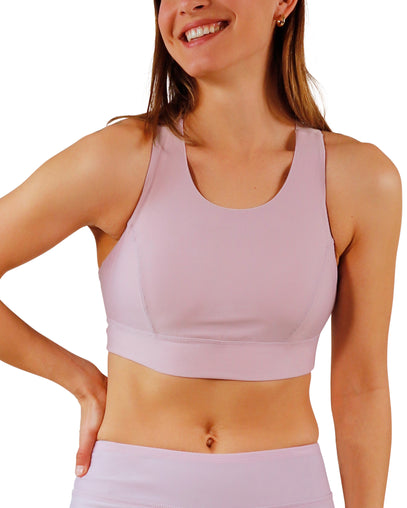 womens active swim bra in lotus|lotus