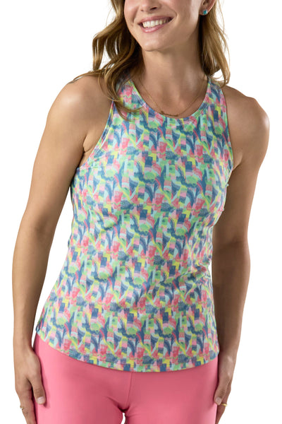 Women's High Neck Tankini