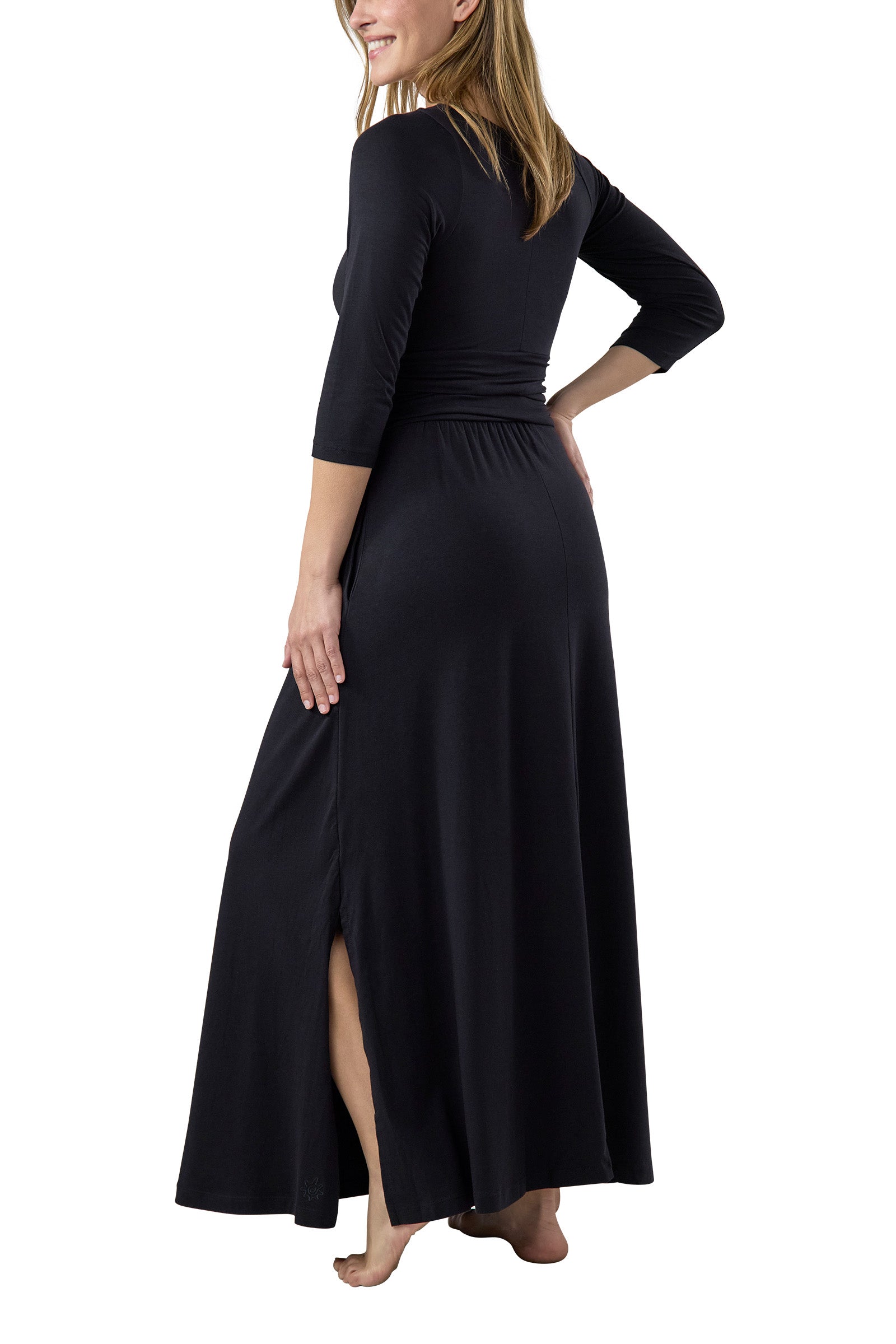 Women's Scoop Neck Maxi Dress
