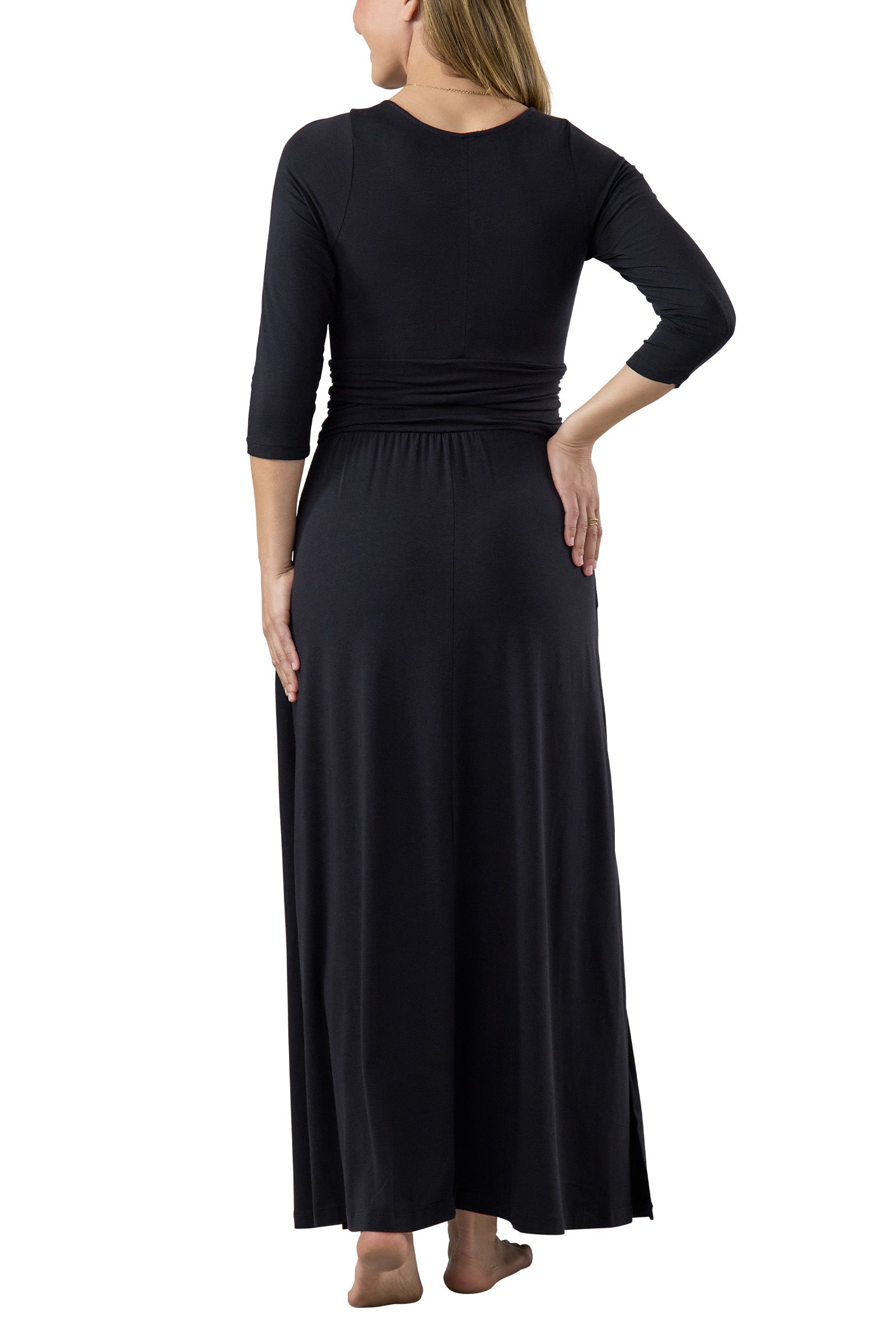 Women's Scoop Neck Maxi Dress