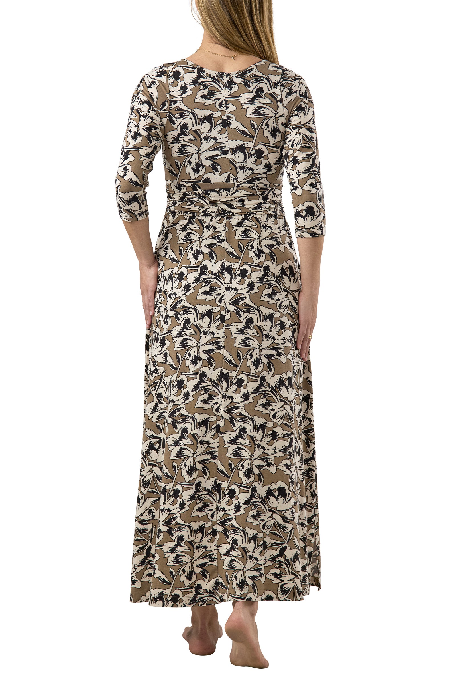 Women's Scoop Neck Maxi Dress