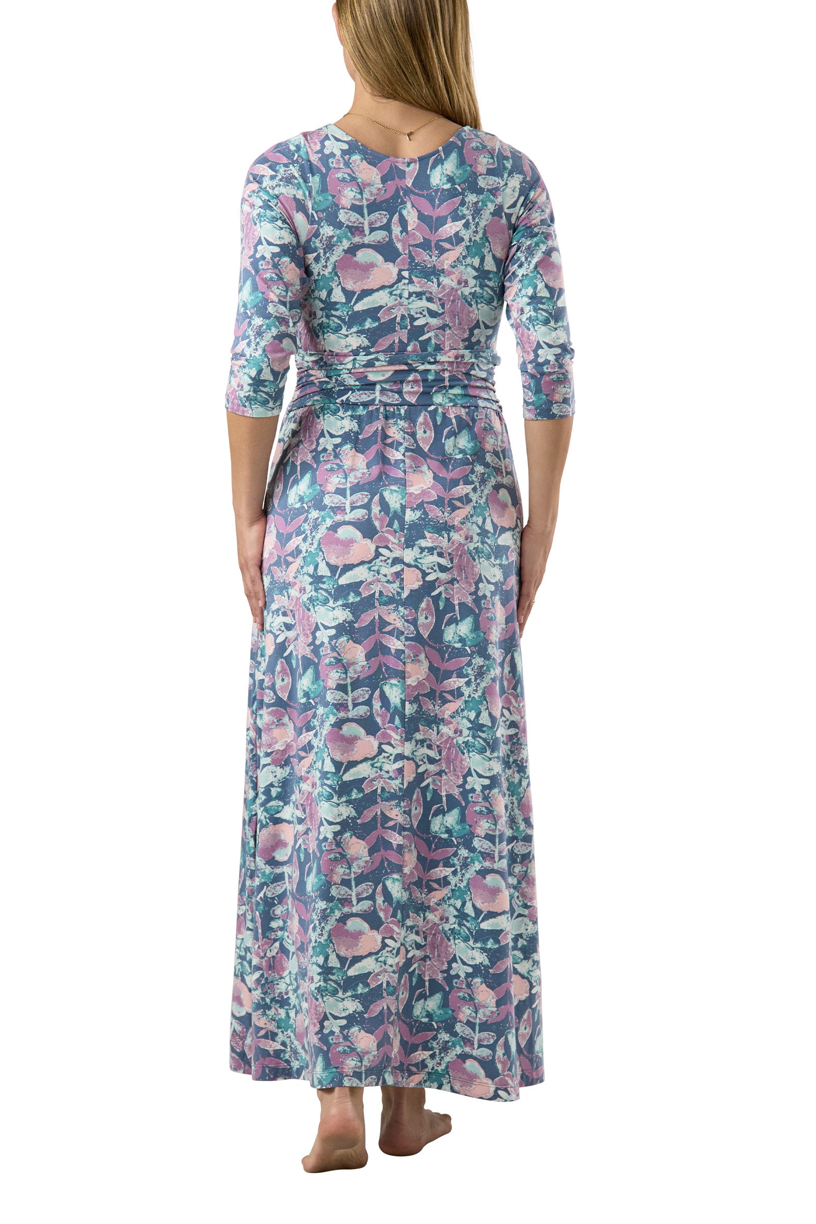 Women's Scoop Neck Maxi Dress